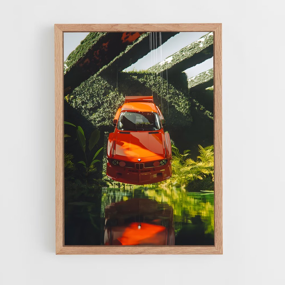 Poster csl virée – affiche BMW (vue 4)